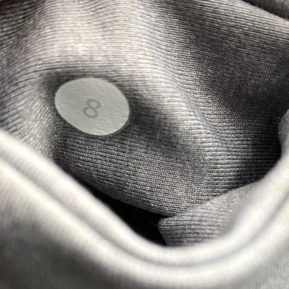 πSALEπ Lululemon Rare Gray Pace Rival Crop - Picture 8 of 10